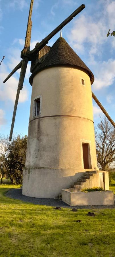 Moulin A Vent Le Champ Du Trail Villa Saint-Cyr-des-Gats Eksteriør bilde