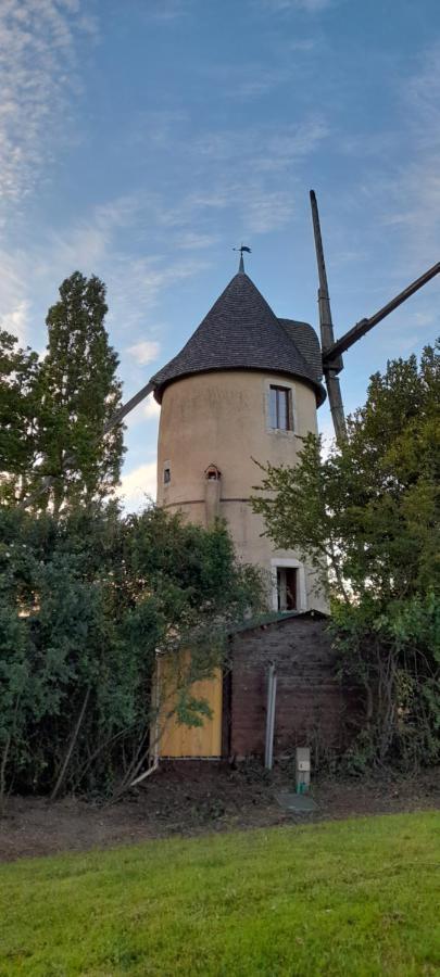 Moulin A Vent Le Champ Du Trail Villa Saint-Cyr-des-Gats Eksteriør bilde